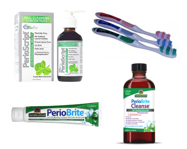 Mouthwash, Toothpaste, Toothbrushes