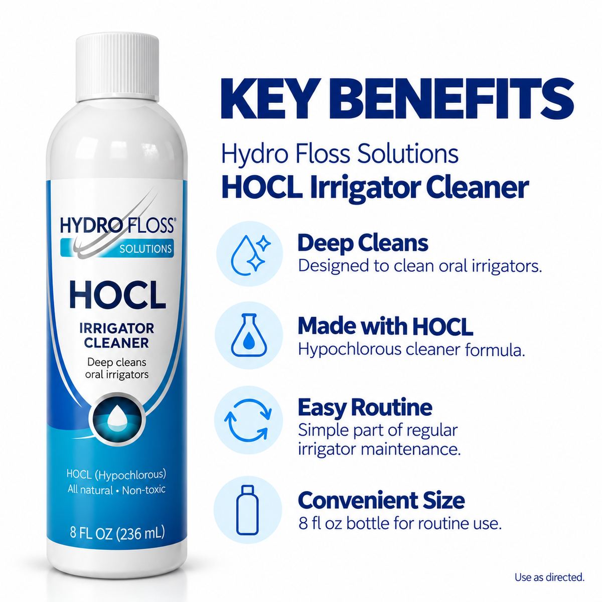 HOCL Irrigator Cleaner