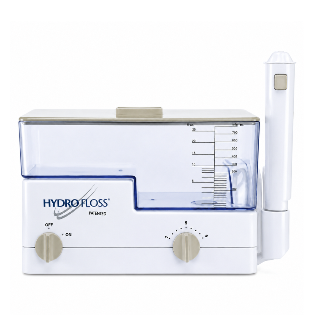Hydro Floss irrigator on white background